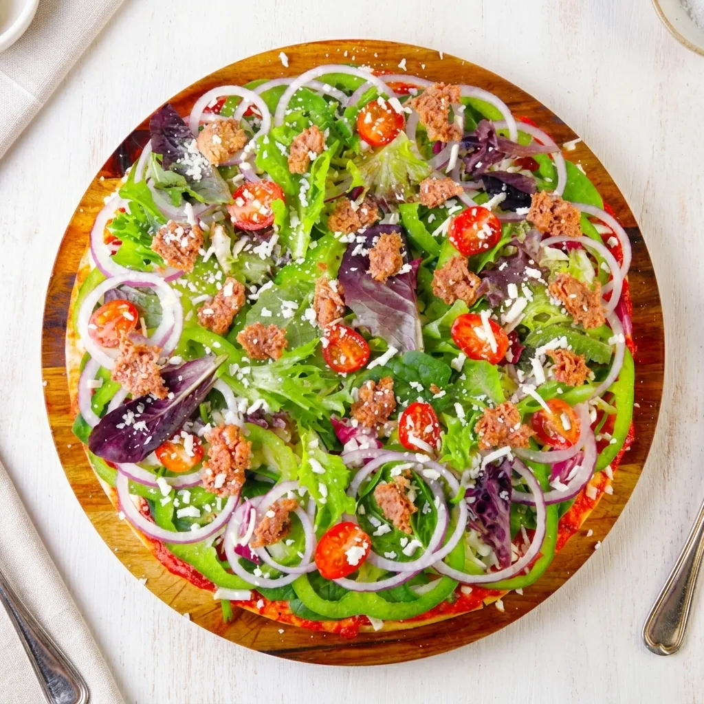 Beyond Meat Pizza — vegan gluten-free pizza with plant-based protein at Avatara Pizza Calgary